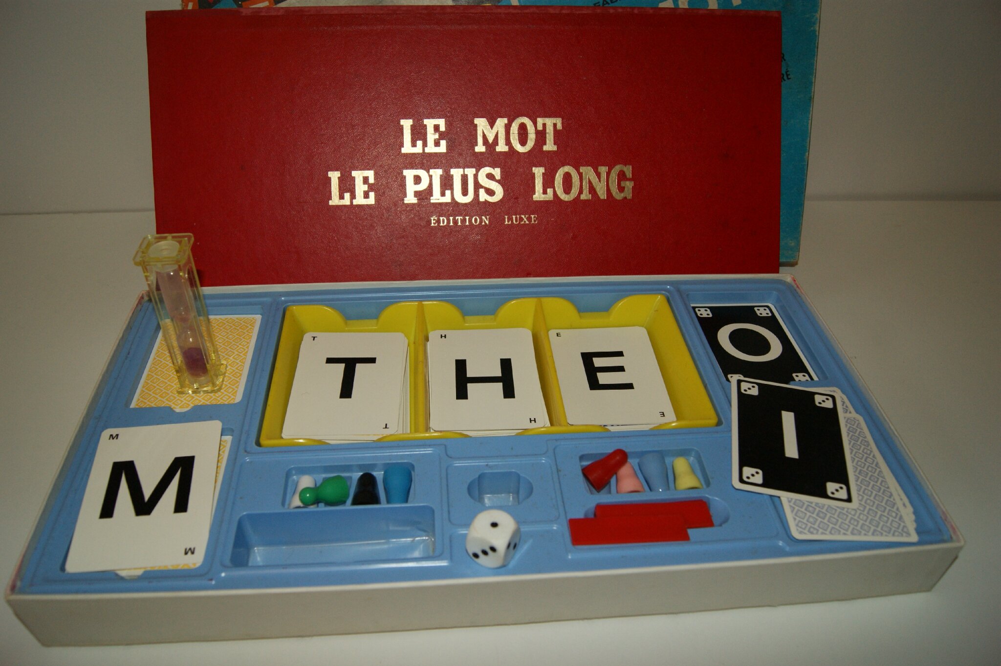 Trouver Le Mot Le Plus Long En Donnant Ses Lettres Jeux de société le mot le plus long - Vintage Goldies