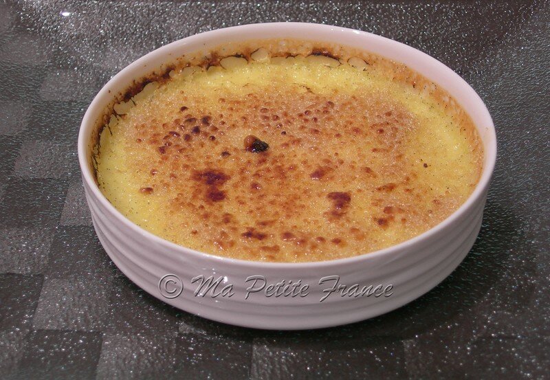 cuisson de la crème brulée