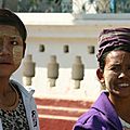 Maquillage des femmes birmanes
