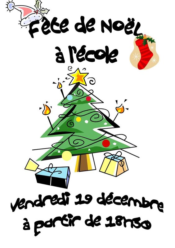 Vendredi 19 Décembre --> Fête de Noël à l'école - L'école de Saint