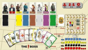 Boutique jeux de société - Pontivy - morbihan - ludis factory - The boss contenu