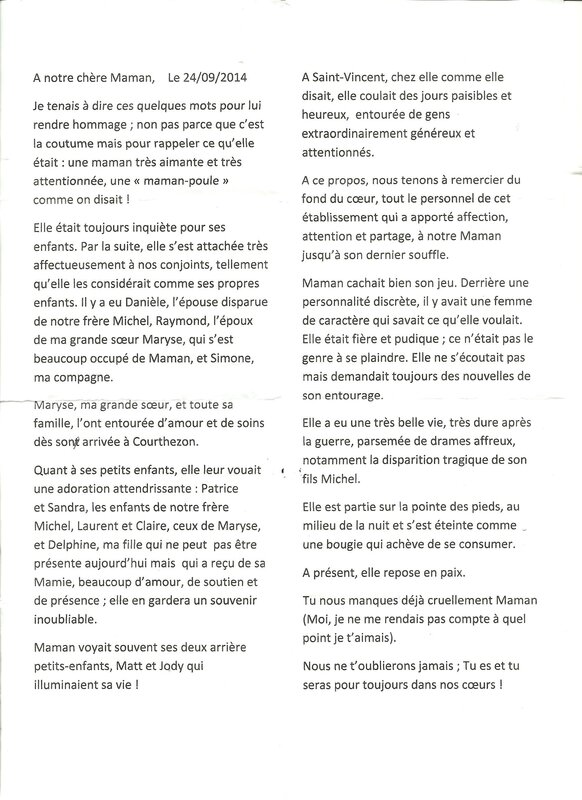 Maman - texte Evy 240914