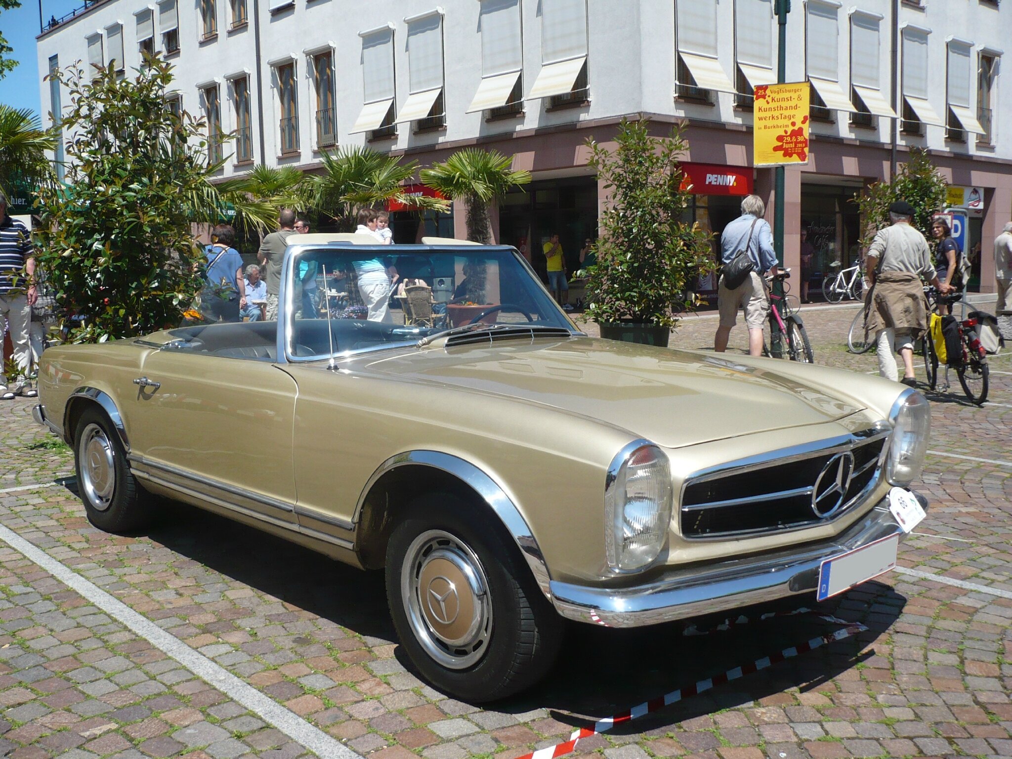 1968 Mercedes convertible sl