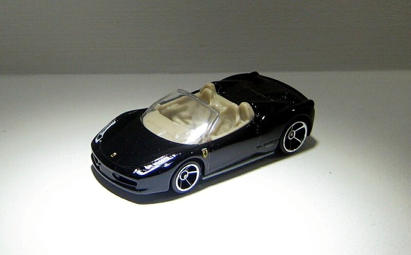 Ferrari 458 spider (Hotwheels 2012)