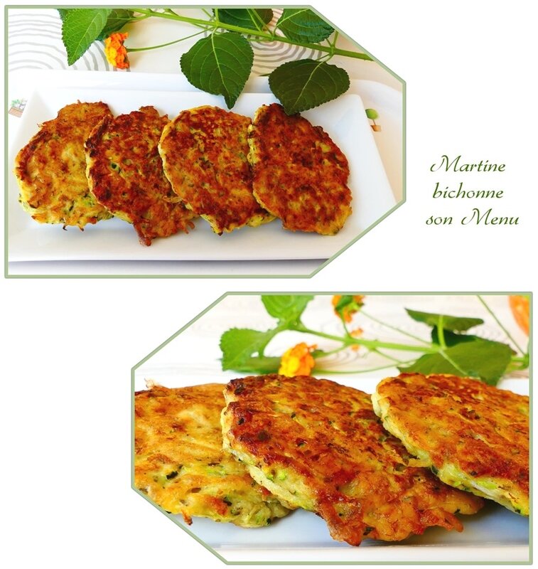 paillassons de courgettes paillassons de courgettes