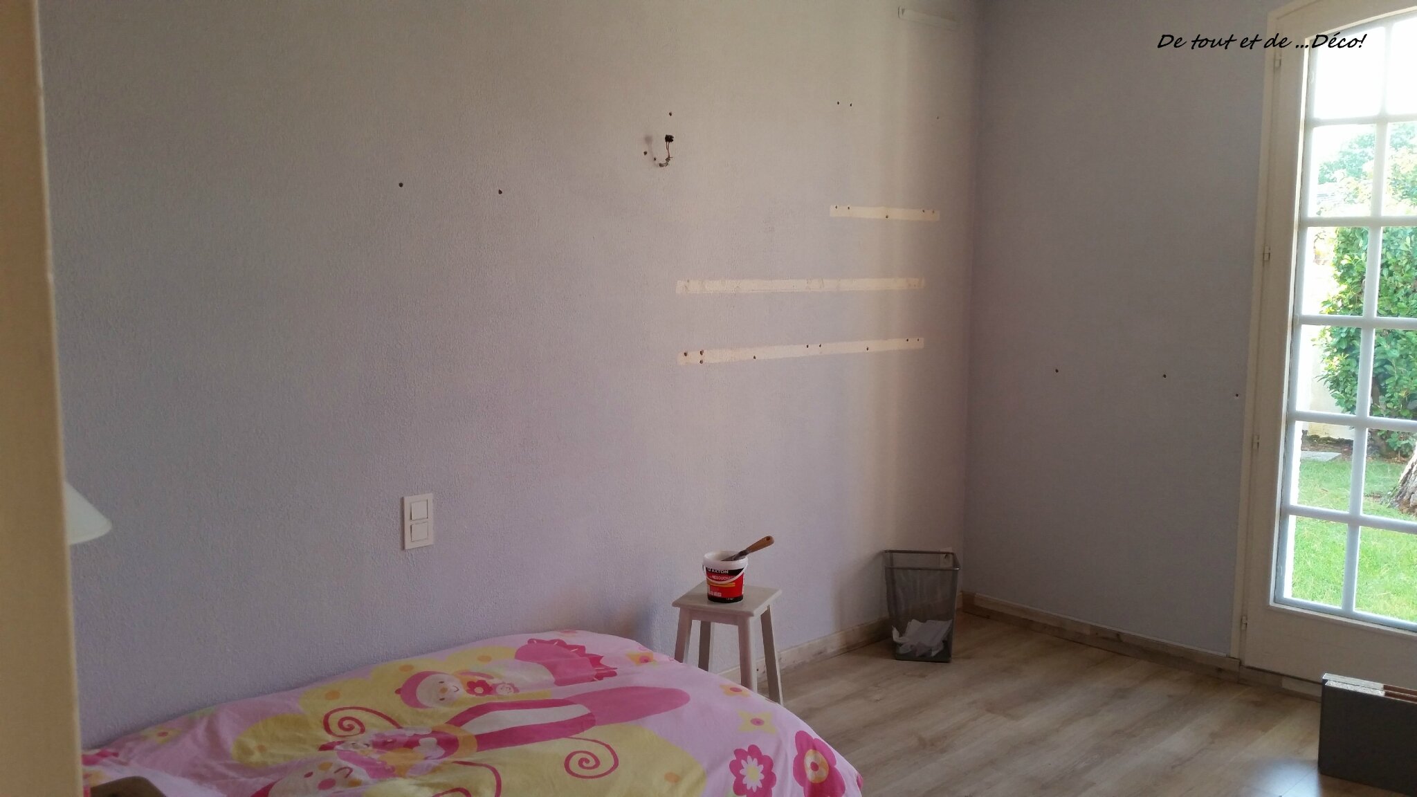 Chambre avant/après de tout et de ... déco!