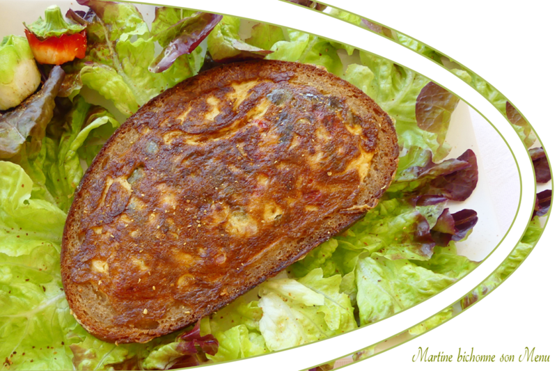 tartine d'omelette tartine d'omelette