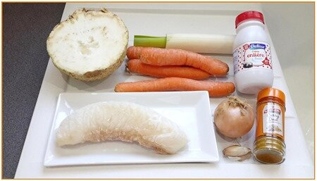 dos de cabillaud sur légumes fondants crémés1 dos de cabillaud sur légumes fondants crémés1