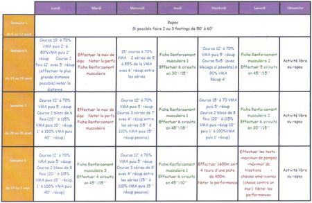 Programme De Renforcement; Reinforcement Schedules; Schedule ...