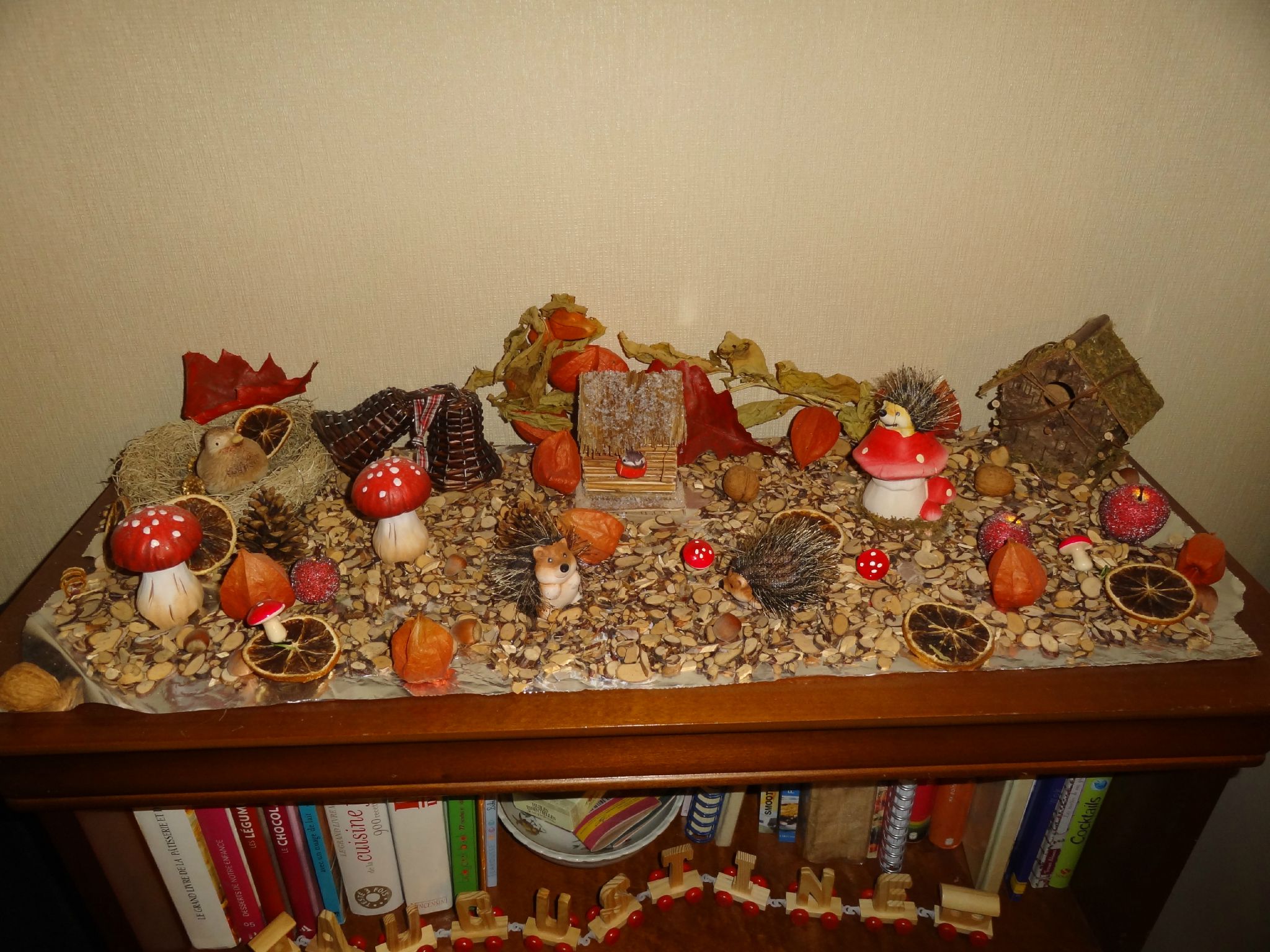 Décor d'automne.... en attendant la suite....