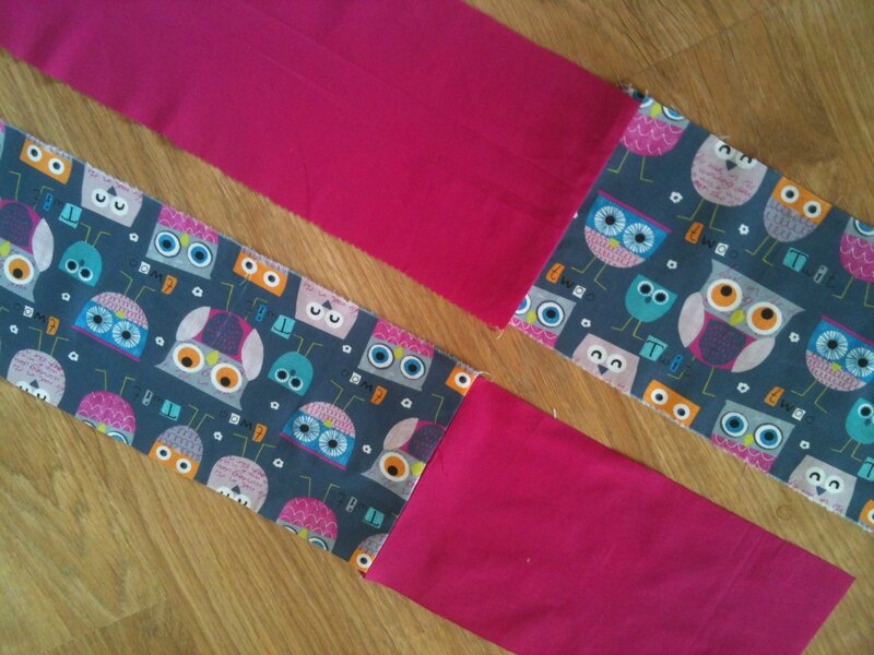 Foulard coupons tissus