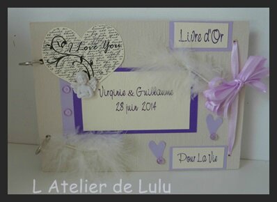 livre d'or mariage les anges