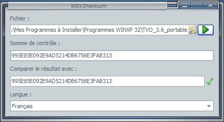MD5 Checksum