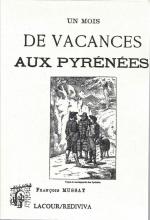 Un mois de Vacances Aux Pyrénées reédition Lacour