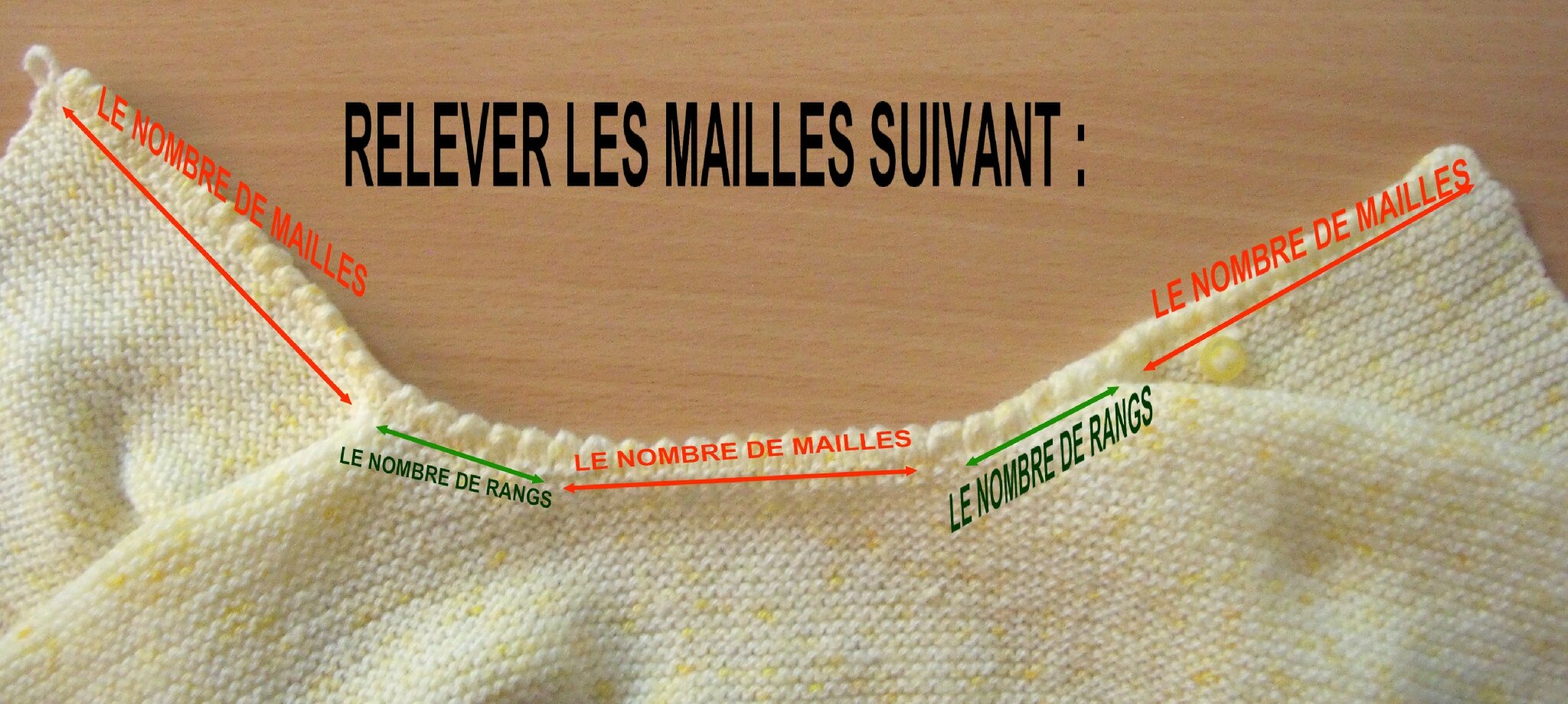 relever mailles