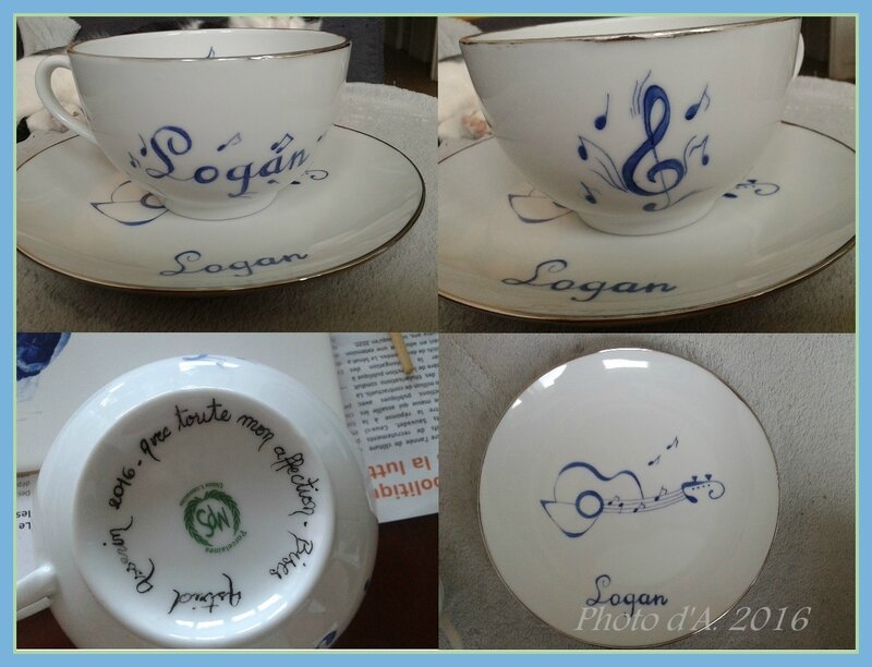 Ensemble tasse et soucoupe Logan r