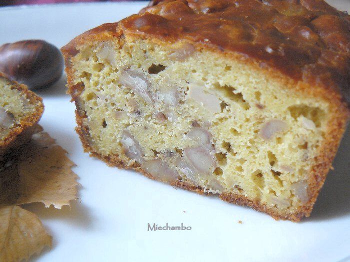 Cake Aux Ch Taignes Et Au Foie Gras Miechambo Cuisine