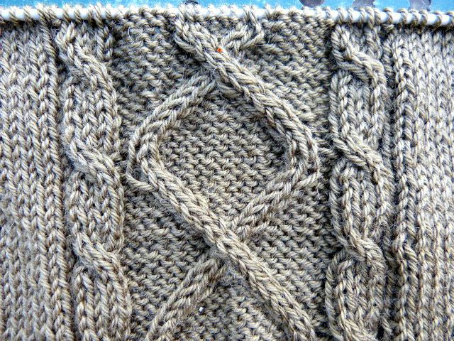 comment tricoter losange