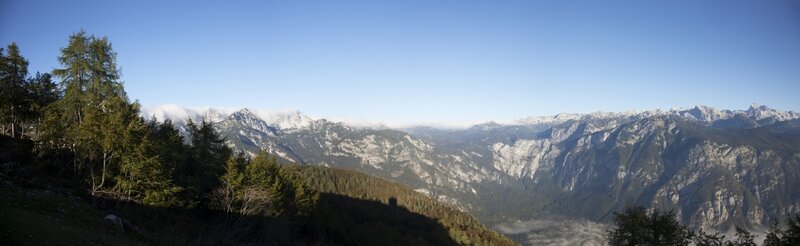 Panorama télécabine Vögel
