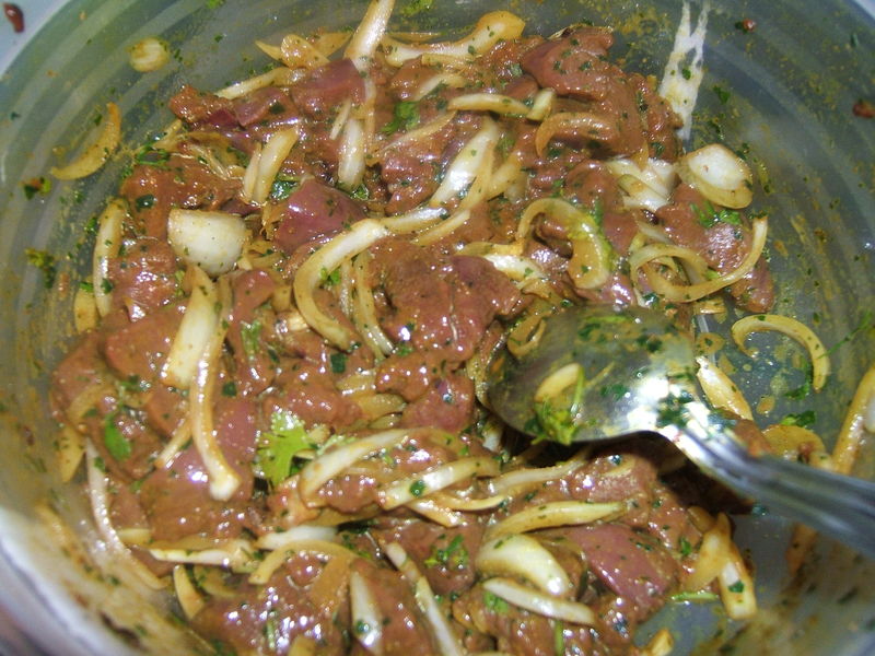 foie de mouton à ma façon plaisir de cuisiner