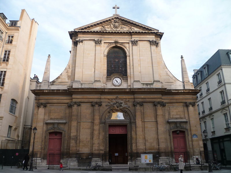 Notre-Dame-des-Blancs-Manteaux, Церкви Парижа, достопримечательности Парижа, Париж, путеводитель по Парижу, что посмотреть в Париже