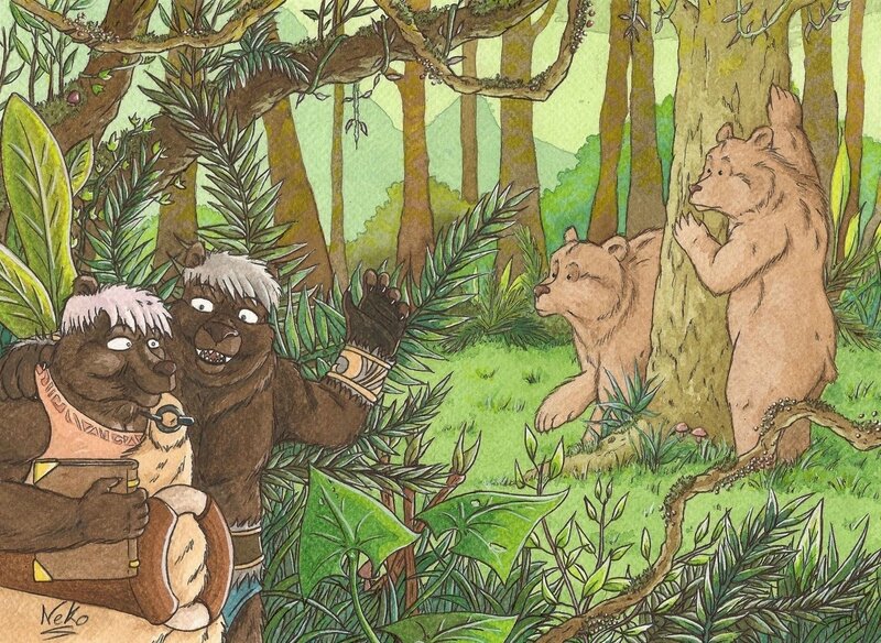 la ballade des ours couleur blog