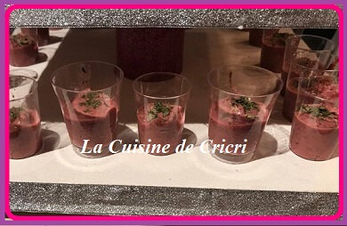 Verrine De Betteraves Et Thon La Cuisine De Cricri