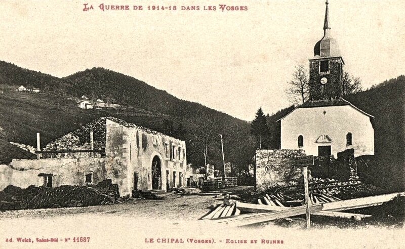Le Chipal ruines