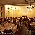 Mariage blanc et rose, thème shabby chic