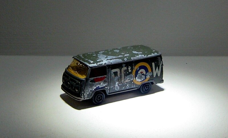 Vw combi (ref 244)(Majorette)