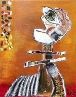 DEPADOVA Personnage 30 x 24