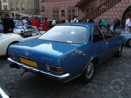 Opel rekord d 1900 automatic coupe 1972 1977 Festival Automobile de Mulhouse 2011 2