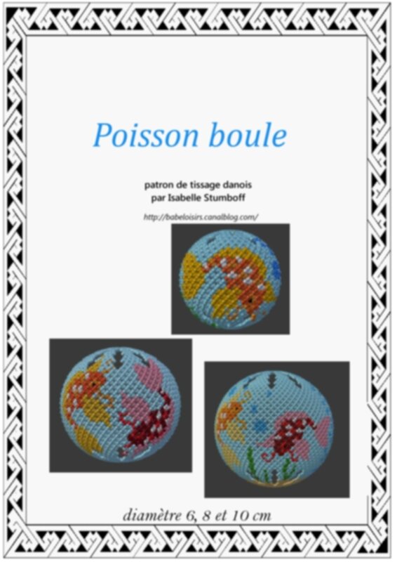 couverture poisson boule flou