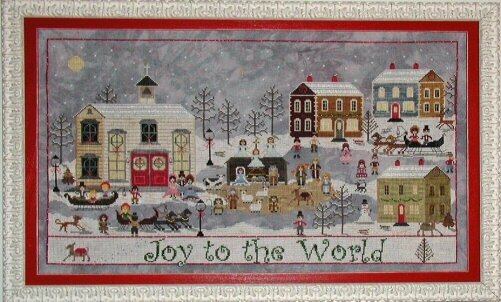 a churchyard christmas