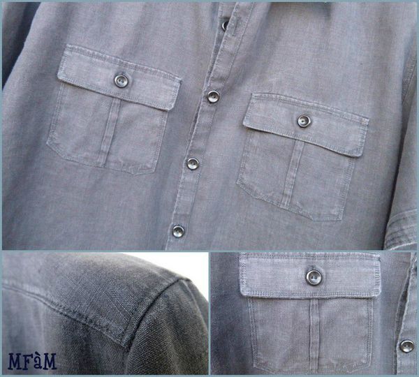 Chemise noire Lin Cheri² 2
