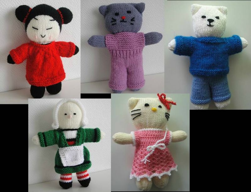 Bécassine Le challenge du tricot solidaire