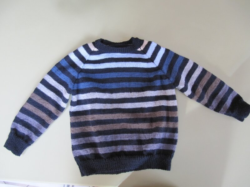 tricoter un pull garcon 4 ans
