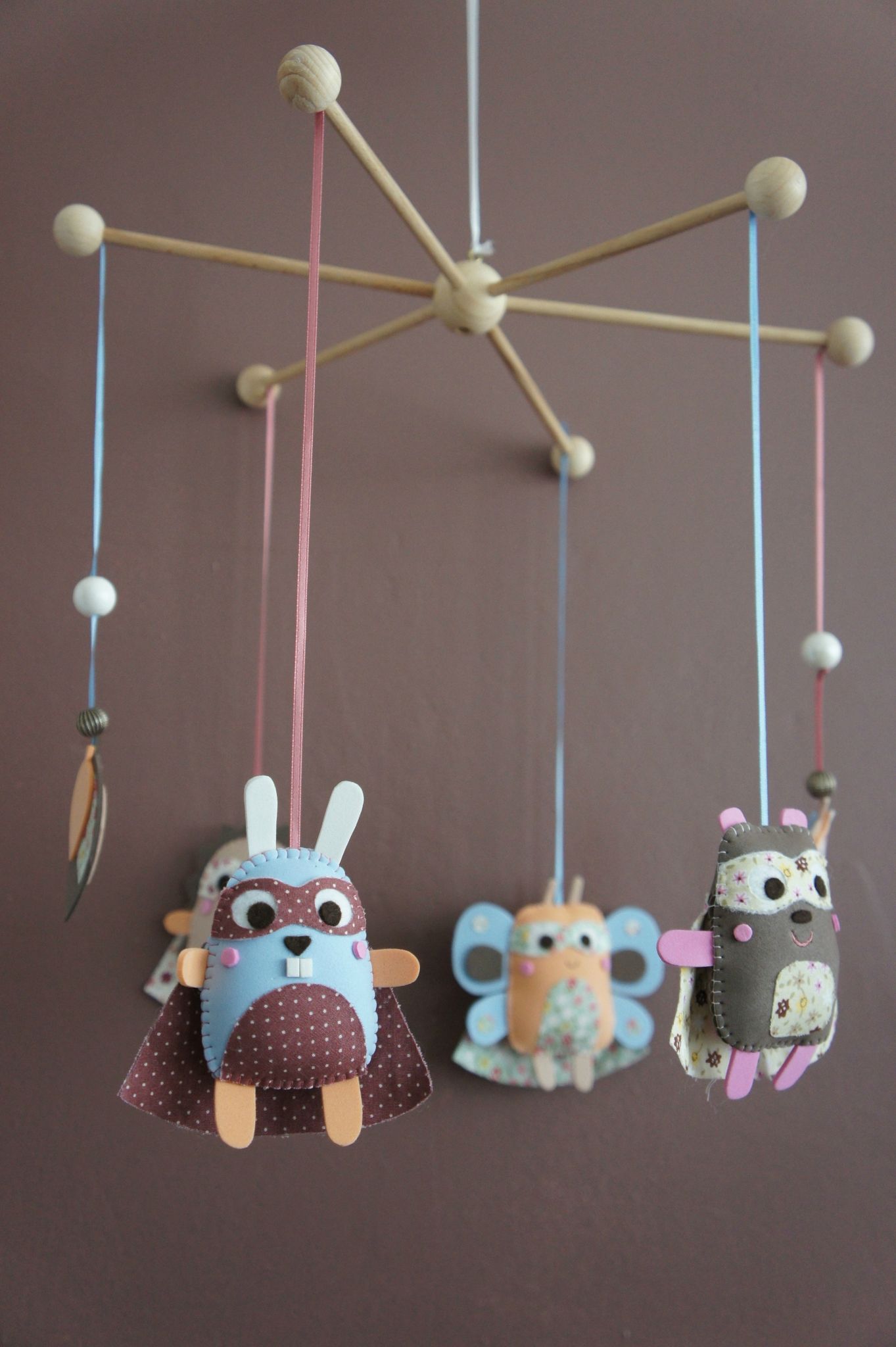 Réalise ton super mobile ! chacun cherche sa peluche