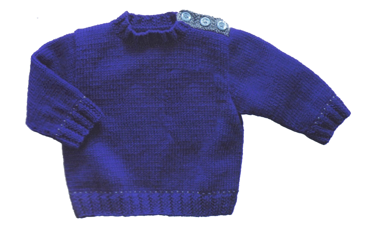 tricoter un pull taille 6 ans