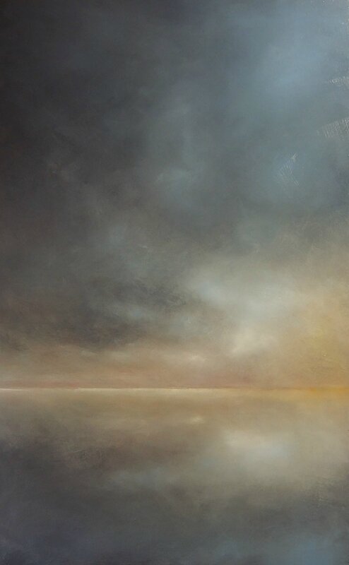 horizon elevation 56 avril 2016 huile sur bois 80 x 122 cm