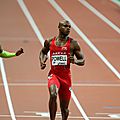 5/10. Le Jamaïcain Asafa Powell remporte le 100 m au meeting Areva.