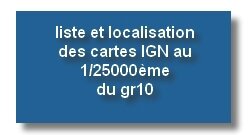 bouton liste des cartes ign