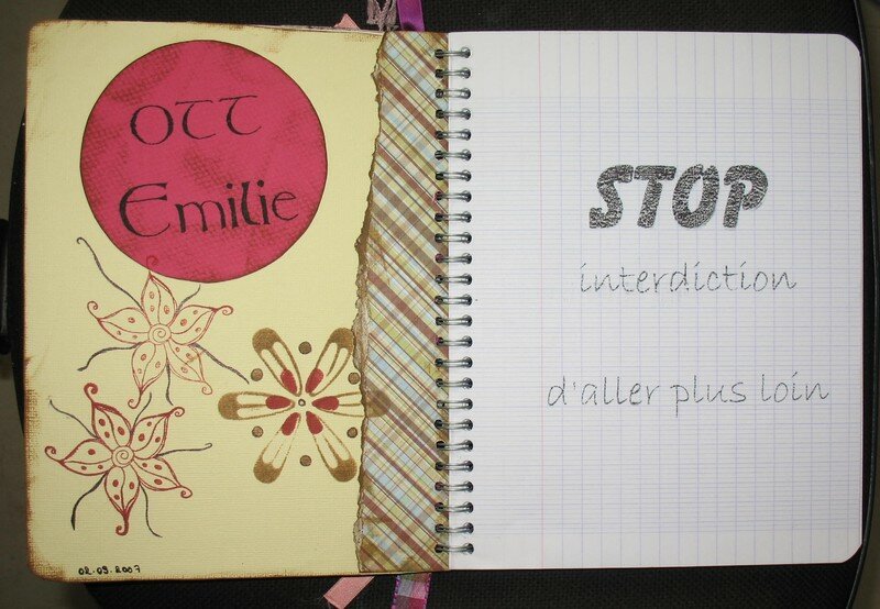 scrapbooking journal intime