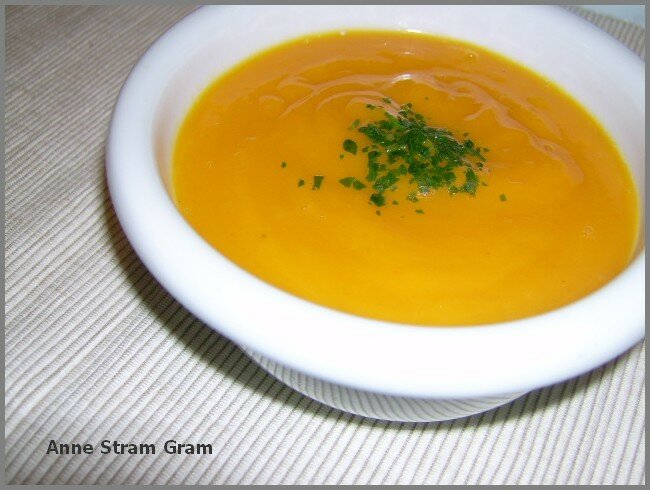 Velouté De Courge Butternut - Anne Stram Gram