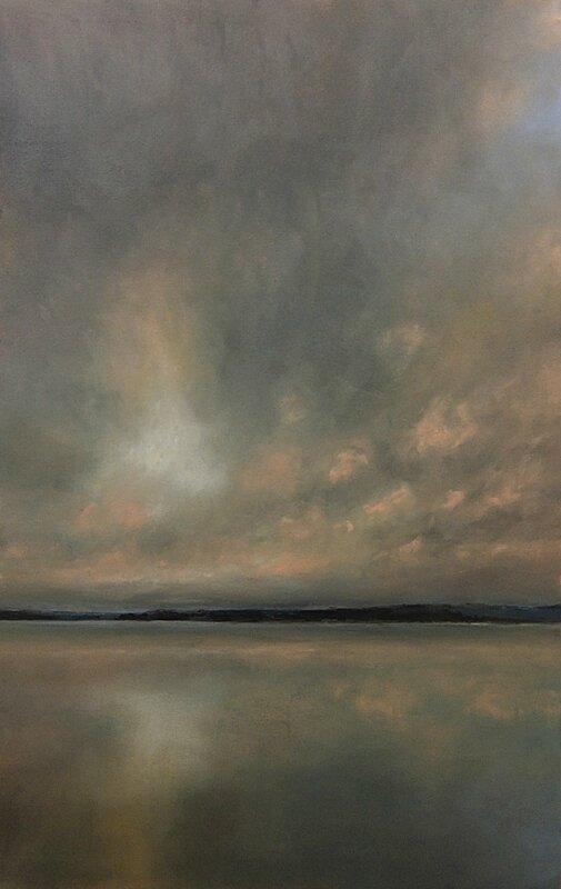 horizon elevation 37 nov 2015 pastel 32 x 48 cm