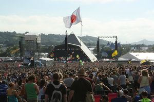 Glastonbury festival 2011 Pyramid Stage