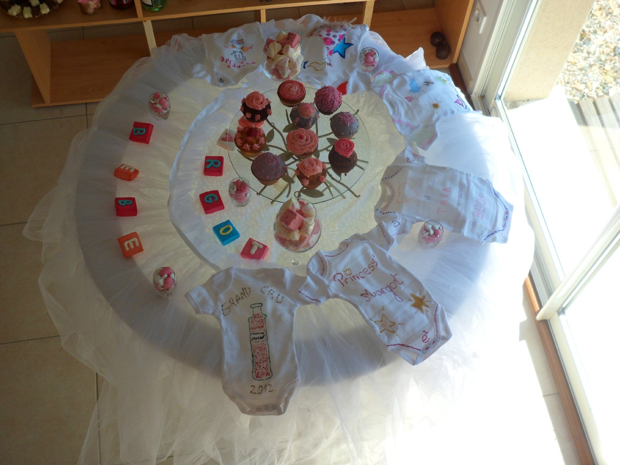 Baby shower princesse ma création maison