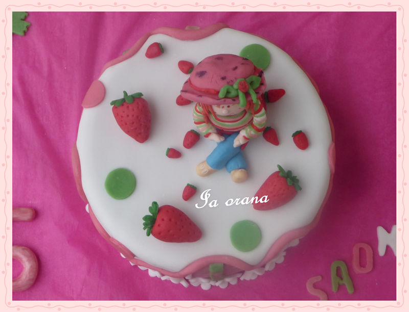 Gâteau Charlotte aux Fraises/Strawberry shortcake cake
