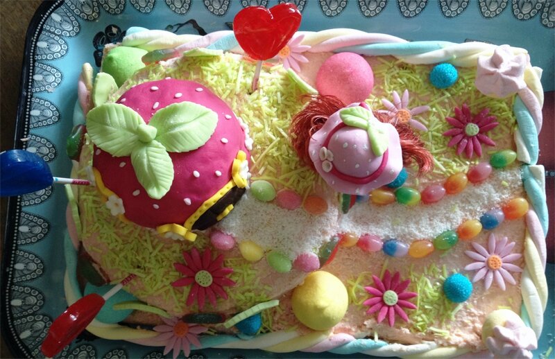 Gâteau Charlotte aux fraises