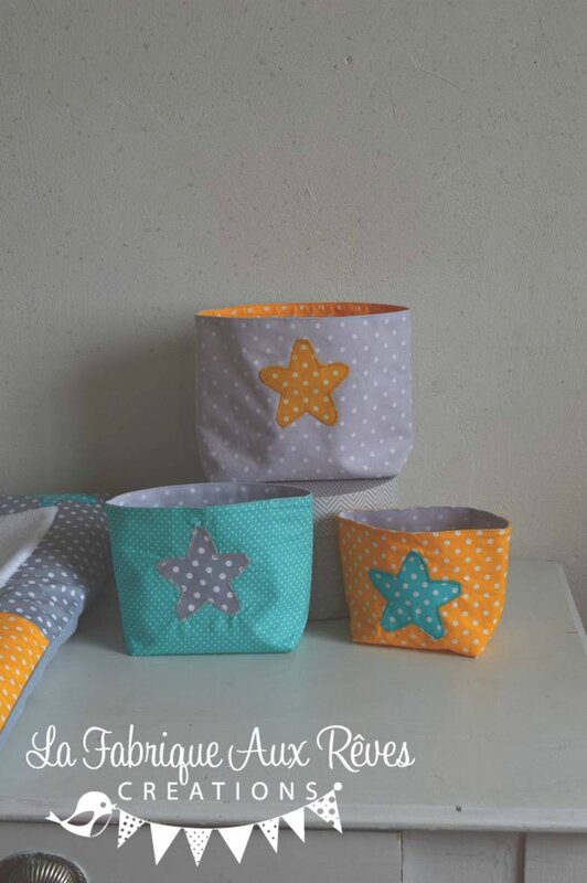Gigoteuse et tour de lit bébé / décoration chambre enfant / liste ... Chambre turquoise et taupe